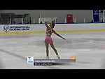 Loena HENDRICKX BEL Short Program 2020 Budapest Trophy