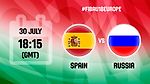 Spain v Russia - Live - Semi Final - FIBA U18 Women's European Championship 2016