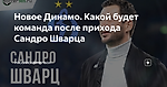 Новое Динамо. Какой будет команда после прихода Сандро Шварца