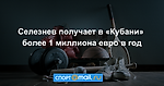 Селезнев получает в «Кубани» более 1 миллиона евро в год