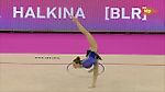 Katsyarina Halkina. 2017 European Championships. Qual. Hoop