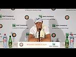 Rafael Nadal Pre-tournament Press conference at Roland Garros 2019