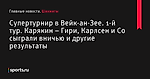 1-й тур. Карякин – Гири, Карлсен и Со сыграли вничью и другие результаты, Супертурнир в Вейк-ан-Зее - Шахматы - Sports.ru