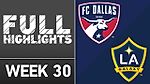 HIGHLIGHTS | FC Dallas 1-0 LA Galaxy