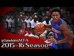 Stanley Johnson Full Highlights 2015.10.10 at Bucks - 15 Pts.