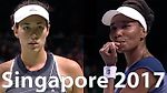 Muguruza vs Williams Highlights HD / WTA Finals / Singapore 2017 / Group stage