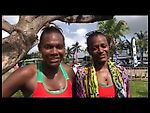 Womens Beach Volleyball highlights:  Tahiti vs Vanuatu at Pacific Games 2019