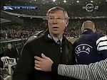 Sir Alex Ferguson swearing and angry after horror challenge