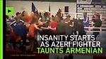 Huge all-in brawl at Armenian-Azerbaijani Kung Fu fight in Ukraine