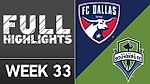 HIGHLIGHTS | FC Dallas 2-1 Seattle Sounders FC