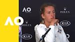 Victoria Azarenka press conference (1R) | Australian Open 2019
