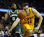 Sasha Kaun and his wife will welcome a baby boy as they are being welcomed by Cleveland