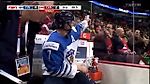 Urho Vaakanainen signs an autograph for a fan while serving a penalty.