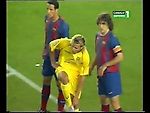 FC Barcelona VS Villareal 2004 - 05 Partido Completo