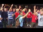 Wales anf Russia Fans Singing 'F*ck of England, We`re Russia and Wales!' EURO 2016