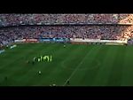 La reacció del Calderón a la victòria del Barça