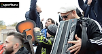 Фанаты саратовского «Сокола» продолжают импровизированный концерт на матчах команды