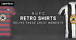 Коллекция ретро-футболок «Ньюкасла»