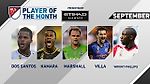 Etihad Airways Player of the Month for September