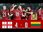Georgia vs Lithuania 4-0 - All Goals 720HD 24.03.2018 | საქართველო - ლიტვა 4-0