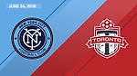 HIGHLIGHTS: New York City FC vs. Toronto FC | June 24, 2018