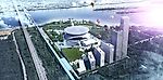 Власти признали новый хоккейный стадион в виде двух тарелок слишком дорогим (фото)