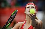 Sabalenka vanquishes Voegele in Lugano to reach final
