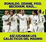 Ronaldo, Zidane, Figo, Beckham, Raúl... así jugaban los galácticos del Real Madrid