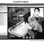 WTF skating doodles ⛸ on Instagram: “Quarantine makes you creative. ❗️ Please don't try this on your own, these people are highly trained professionals. #iskatehome #covid_19…”