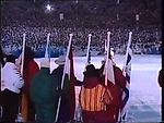 Stein Gruben - jump with Olympic Flame - Lillehammer 1994