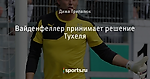 Вайденфеллер принимает решение Тухеля