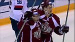 Толузаков празднует бросок выше ворот