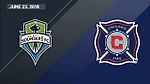HIGHLIGHTS: Seattle Sounders FC vs. Chicago Fire | June 23, 2018