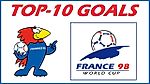 [TOP 10] - BEST goals 🔥 of the FIFA World Cup France 1998! - (Full HD)