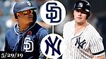 San Diego Padres vs New York Yankees - Full Game Highlights | May 29, 2019 | 2019 MLB Season