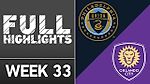 HIGHLIGHTS | Philadelphia Union vs. Orlando City SC