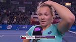 Sharapova vs Siniakova / Matchball and interview / Shenzhen Open 2018 / Semi-final