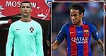 Barcelona's Neymar 'offers support to Real Madrid rival Cristiano Ronaldo'