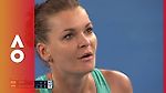 Agnieszka Radwanska rants with umpire | Australian Open 2018
