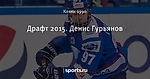 Драфт 2015. Денис Гурьянов - Capitals Entertainment - Блоги - Sports.ru