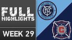 HIGHLIGHTS: New York City FC 4-1 Chicago Fire