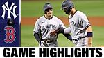 Happ stifles Red Sox in Yankees' 10th straight win | Yankees-Red Sox Game Highlights 9/19/20