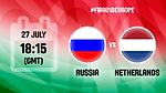 Russia v Netherlands - Live - R 16 - FIBA U18 Women's European Championship 2016