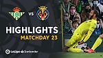 Resumen de Real Betis vs Villarreal CF (0-2)