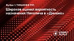 Широков оценил вероятность назначения Николича в «Динамо»