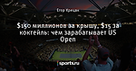$150 миллионов за крышу, $15 за коктейль: чем зарабатывает US Open