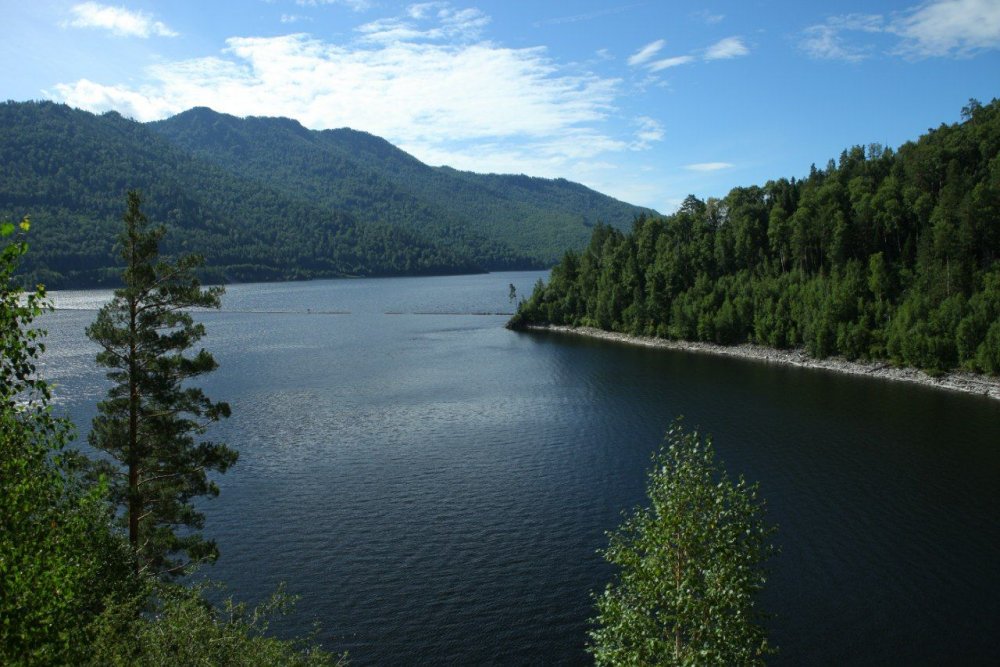 Саяно Шушенское водохранилище Тыва