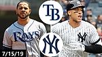 Tampa Bay Rays vs New York Yankees Highlights | July 15, 2019 (2019 MLB Season)