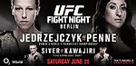 Список боев турнира UFC Fight Night: Jedrzejczyk vs. Penne - Cageside