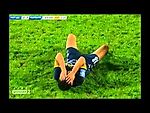 Oleksandr Noyok shocking simulation during Metalurg Donetsk vs Karpaty Lviv 2015